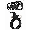  TICKLER BUNNY RING SET BLACK 10252TJ