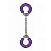 ������� Beginner`s Legcuffs Furry Purple SH-OU007PUR