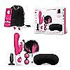 G-Spot Rabbit Playtime Gift Set for Couples - Hot Pink