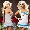Коротенькая беби-долл STM-9488white M / L Коротенькая беби-долл STM-9488white M / L