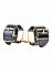 Наручники Fetish Fantasy Gold Cuffs черные с золотом