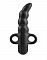 Вибромассажер простаты VIBRATING P-SPOT RIBBED Черный