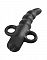 Вибромассажер простаты VIBRATING P-SPOT RIBBED Черный