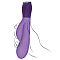 Фиолетовый вибратор Хай-Тек CERES RABBIT