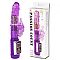 Фиолетовый хай-тек вибромассажёр Super Passion Count - 23 см.