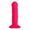 Ярко-розовый фаллоимитатор The Boss stub - 18,5 см.