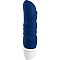 Синий мини-вибратор Jam - 12,7 см.