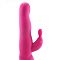 Розовый хай-тек вибромассажер iVibe Select iRabbit - 26 см.