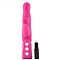 Розовый хай-тек вибромассажер iVibe Select iRabbit - 26 см.