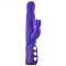 Фиолетовый хай-тек вибромассажер iVibe Select iRabbit - 26 см.