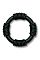 Черное эрекционное кольцо E-Ring