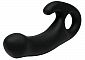 Массажер простаты с вибрацией Bottoms Up Butt Silicone Please My P-Spot, 10 см - Topco Sales, Черный