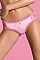 Нежно-розовые сатиновые трусики Barbiella