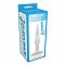 Прозрачный анальный плаг среднего Размера JAMMY JELLY ANAL MEDIUM PLUG CRYSTAL - 14 см.