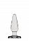 Анальный стимулятор Bottom Line 4 Model 1 Glass SH-BTM001GLS