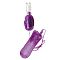 Фиолетовая вибропуля-кролик Climax Bunnies