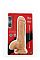 Телесный фаллоимитатор на присоске REALSTUFF REAL FEELING DONG 8.5INCH - 21,6 см.