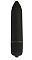 Чёрная удлинённая вибропуля Power Bullet Black - 8,3 см.