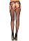 Ажурные колготки с вырезами Net Suspender Hose