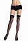 Чулочки в полоску с имитацией подвязок SHEER PIN STRIPE THIGH HIGHS