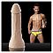 Реалистичный фаллоимитатор Fleshjack Boys - Brent Everett - 21 см.