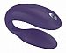 Фиолетовый вибромассажер для пар We-Vibe SyncPurple на радиоуправлении