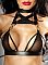 Прозрачный бюстгальтер Embrace Bra - Lolitta, S/M, Черный