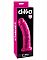 Ярко-розовый фаллоимитатор с присоской 8 Dillio - 21,6 см.