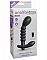 Анальный вибромассажер Ribbed Prostate Vibe - 15,2 см.