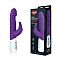 Фиолетовый миниатюрный вибратор hi-tech с реалистичной головкой