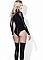 Боди Повелительница (на молнии во всю длину) - Fever, M, Черный