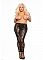 Леггинсы Lace Front Panel Leggings - Allure, XL-XXL, Черный