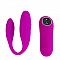 Вибратор для пары Pretty Love - Indulgense, 15 см., Фуксия