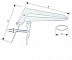 Металлический расширитель вагины (спекулум), Размер L