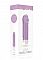 Фиолетовый фаллический вибратор Lisa - 14,7 см.