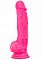 Розовый фаллоимитатор на присоске Hypnotize - 19 см.