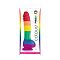 Радужный фаллоимитатор Pride Edition 8 Dildo - 25,4 см.