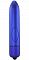 Синий вибратор RO-160 - 16 см.