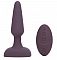 Фиолетовая вибровтулка Fifty Shades Freed Feel So Alive Rechargeable Vibrating Pleasure Plug - 14 см.