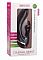 Чёрный вибратор для пар Couples Rabbit