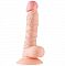 Реалистичный фаллоимитатор REALSTUFF DUO DENSITY DONG 7INCH - 19 см.