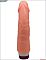 Телесный вибратор-реалистик - 19,5 см.