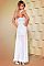 Соблазнительная двухслойная сорочка в пол Feelia gown