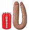 Двусторонний фаллоимитатор-мулат U-Shaped Large Double Trouble - 44,4 см.