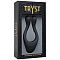 Чёрный вибромассажер для пар TRYST Multi Erogenous Zone Massager