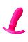 Розовая силиконовая вибровтулка Marley - 12,5 см.