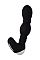 Чёрный вибромассажер простаты Dragon