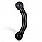 Стимулятор простаты BULL BLACK DILDO GLAS-08