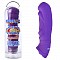 Вибратор с объемным рельефом фиолетовый EN-BB-1586-2