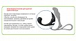 Массажер простаты ZINI JANUS ANTI-SHOCK средний черный